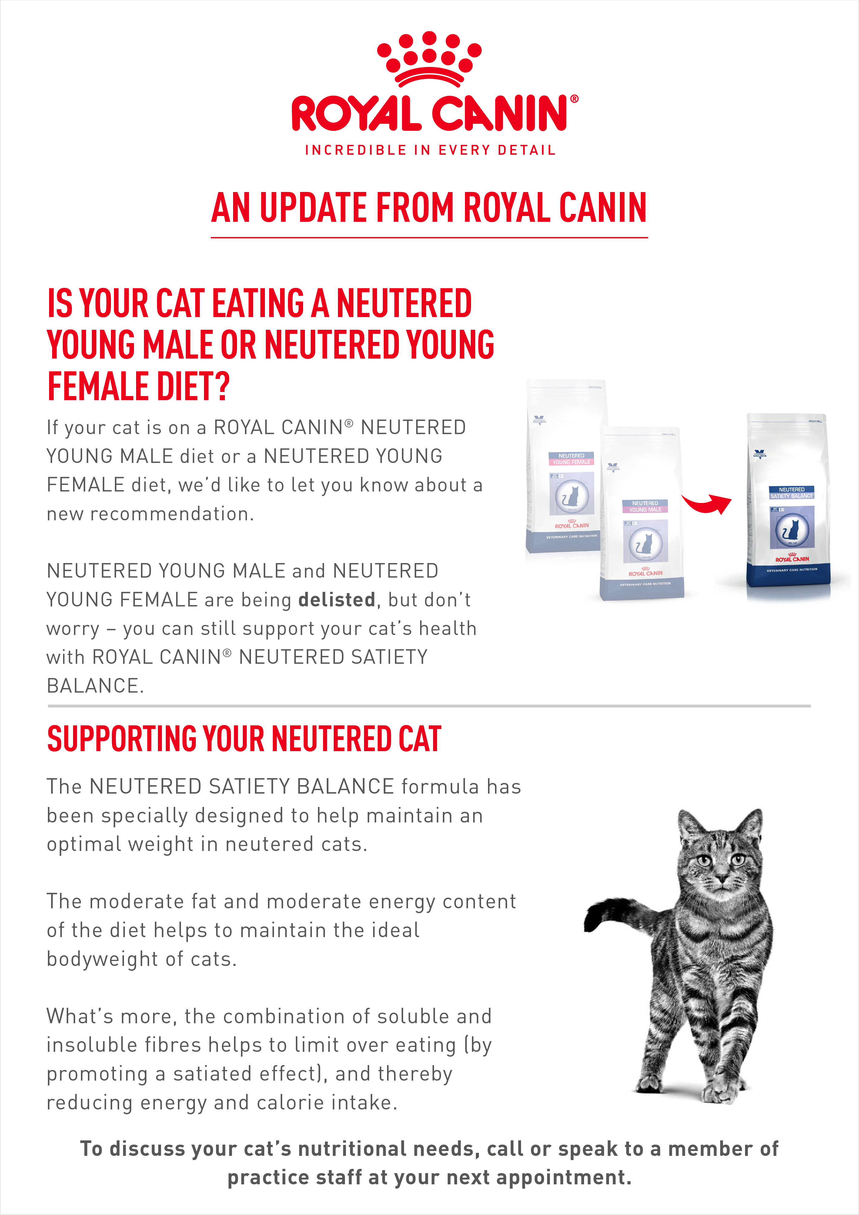 royal canin feline neutered young female